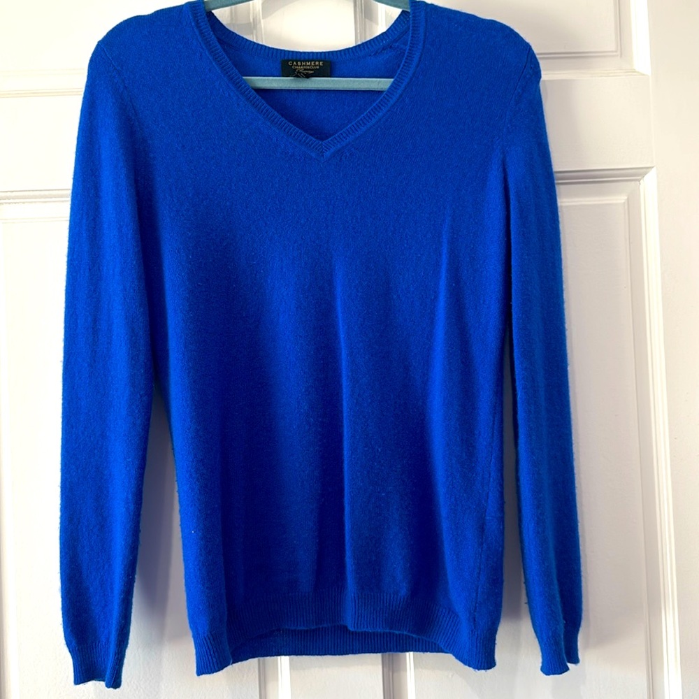 Charter Club 100% Cashmere Sweater (Deep Purple)